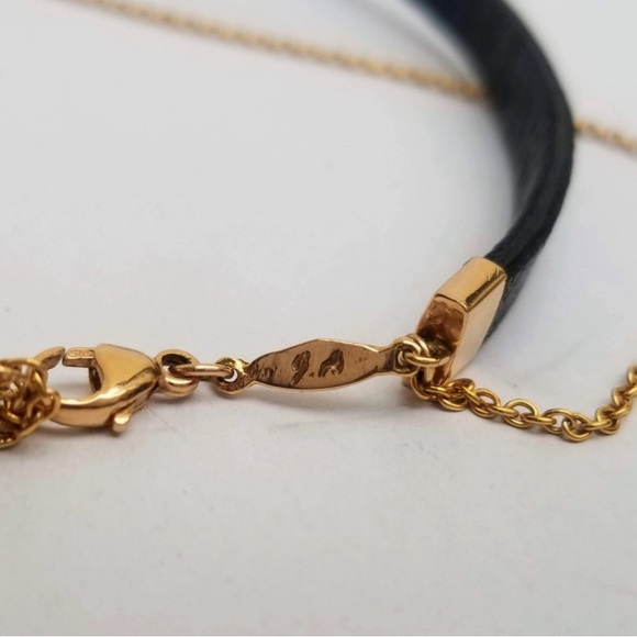 Jacquie Aiche 14k gold chain choker diamonds - Picture 4 of 4